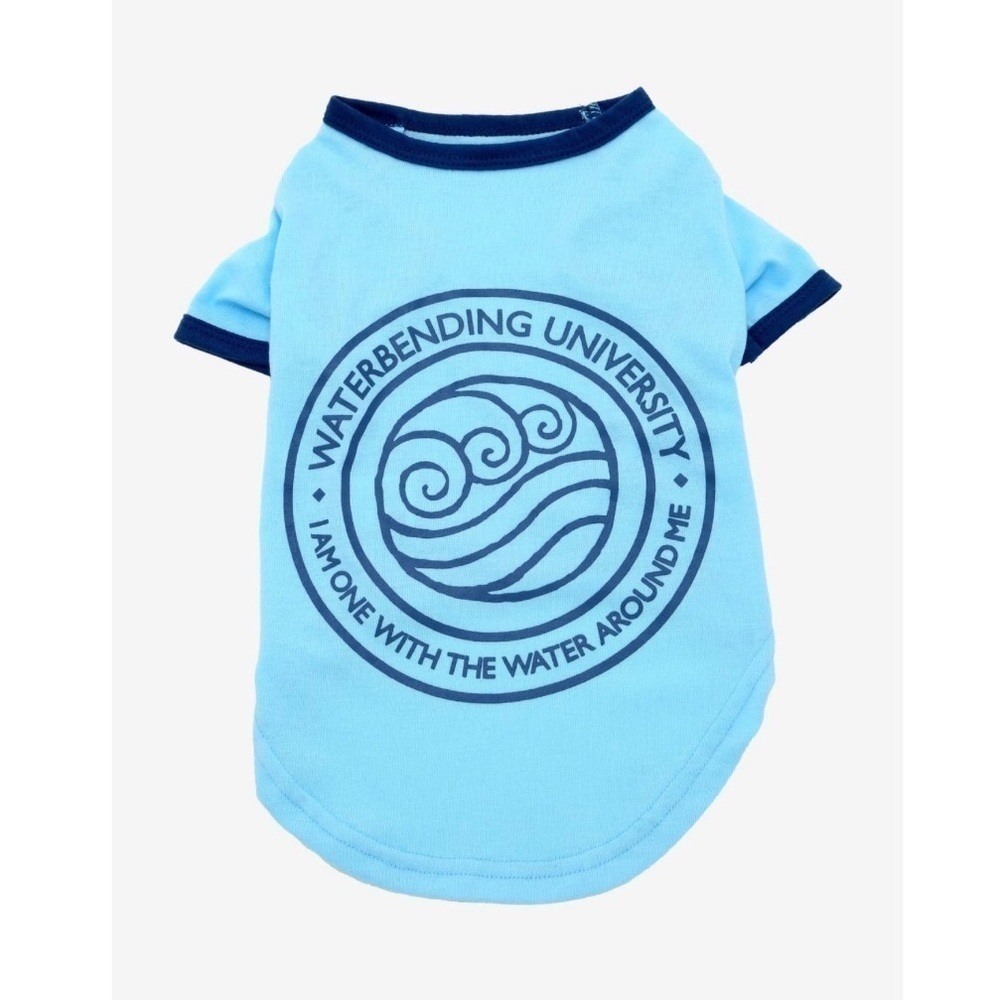 Avatar: The Last Airbender Waterbending University Pet T-Shirt Size 2XL